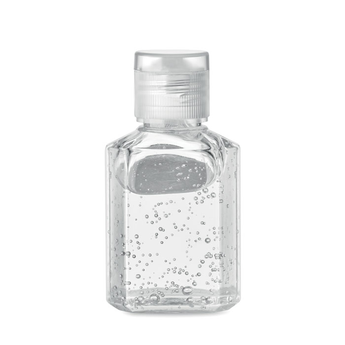 Gel nettoyant pour les mains en bouteille PET avec capuchon rabattable. Capacité 30 ml. Composition sans alcool. Cet article est classé dans la catégorie cosmétique. -Transparent-8719941049697
