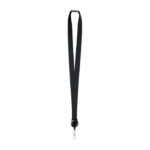 Lanyard en polyester avec Porte-badge extensible et fermeture de sécurité.-Noir-8719941044753-3