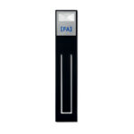 Liseuse LED avec corps flexible pour un réglage facile de l'angle. Peut être utilisé comme marque-page. 2 piles CR2032 incluses.-Noir-8719941034952-5