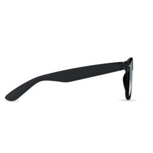 Lunettes de soleil classiques et élégantes avec monture en RPET et protection UV400.-Noir-8719941057647-3