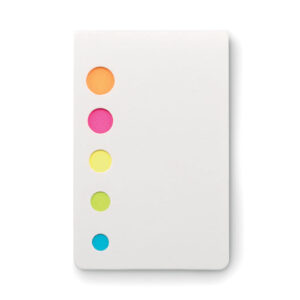 Marqueurs adhésifs 5 couleurs.-Blanc-8719941029675-1