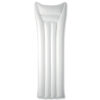 Matelas gonflable blanc. En PVC.-Blanc-8719941022034