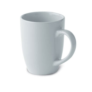 Mug 300ml dans une boîte en carton ondulé individuelle. Pour un marquageen couleur pleine