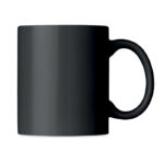 Mug classique en céramique de couleur dans une boîte. Contenance 300 ml. le marquage en tampographie sur des articles en céramique n'est pas résistant au lavage. Nous vous recommandons un marquage en transfert céramique.-Noir-8719941052468-3