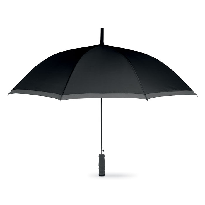 Parapluie en polyester 190T avec poignée en EVA pochette assortie. 8 pans