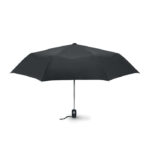 Parapluie de tempête ouverture et fermeture auto en pongee 190T . Mât en métal plaqué