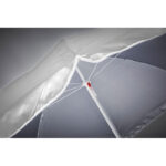 Parasol portable en polyester 210T avec revêtement intérieur anti-UV (SPF30+) pour une protection instantanée. Léger et réglable. Pochette de transport incluse. à150 cm-Gris-8719941050563-6