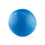 Petit ballon d'exercice en PVC pour Pilates ou yoga dans une pochette RPET avec pompe manuelle. Gonflé: à22cm-Bleu-8719941054615-3