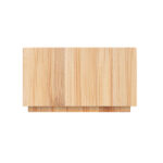 Porte-bougie en bambou avec bougie chauffe plat incluse.-Bois-8719941054325-3