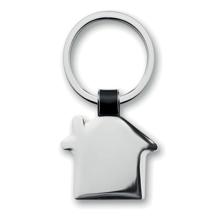 Porte-clés métallique en forme de maison