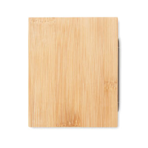 réveil et thermomètre. 2 piles incluses.-Bois-8719941053854