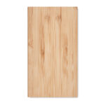 2 sorties USB DC5V/1A. Comprend un voyant lumineux et un câble USB avec prise micro usb.-Bois-8719941057029
