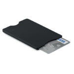 Protecteur de carte de crédit RFID en PS avec aluminium sur la partie intérieure afin d'empêcher la fraude.-Noir-8719941027114-3