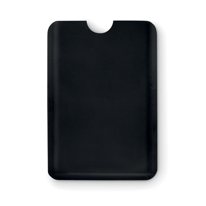 Protection de cartes RFID en plastique.-Noir-8719941028036
