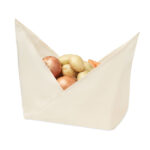 Grand sac de conservation des aliments en coton organique. 140 gr/m².-Beige-8719941056626-2