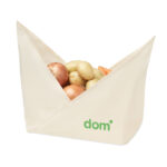 Grand sac de conservation des aliments en coton organique. 140 gr/m².-Beige-8719941056626-5