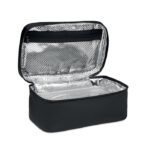 Sac isotherme en RPET 600D comprend une boîte à  lunch réutilisable en PP d'une capacité de 1900ml. Feuille d'aluminium de 2 mm.-Noir-8719941053908-3