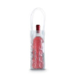 Sac réfrigérant en PVC transparent. Pour une bouteille. Placez le sac réfrigérant au congélateur avant utilisation.-Transparent-8719941019447-2