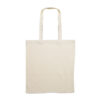 Sac shopping en coton à  anses longues. 180 gr/m². Produit sous une norme certifiée pour l'utilisation de substances nocives dans le textile.-Beige-8719941046719