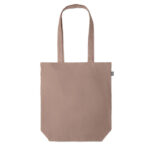 Sac shopping en tissu 100% chanvre avec anses longues. 200 gr/m².-Marron-8719941051041-1