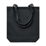 Sac shopping en toile avec anses longues. 270 gr/m².-Noir-8719941056138-2