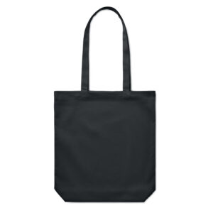 Sac shopping en toile avec anses longues. 270 gr/m².-Noir-8719941056138