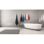 Serviette éponge en 100% coton biologique 360 gr/m2. 140x70 cm. Fabriqué à  partir de coton biologique produit sous un label certifié.-Noir-8719941049185-7