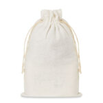 pierre et fleur de douche présenté dans un sac en jute avec fenêtre PEVA.-Beige-8719941047419-1