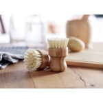 Lot de 2 brosses en bambou pour nettoyer légumes et champignons-Bois-8719941055148-4