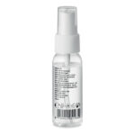 Spray nettoyant pour les mains en flacon PET rechargeable. Contenance 30ml. Formulation à  70% d'alcool. Fabriqué en UE. Ce produit est classé dans la catégorie cosmétique.-Transparent-8719941051935-1