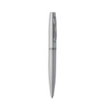 Stylo à  bille twist en aluminium anodisé. Encre noire.-Argent mat-8719941015869-2