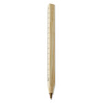 Stylo bille-règle en bois Encre bleue.-Bois-8719941020627-1