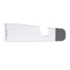 Support pliable pour tablette graphique et smartphone en ABS blanc avec couvercle silicone gris.-Blanc-8719941020115