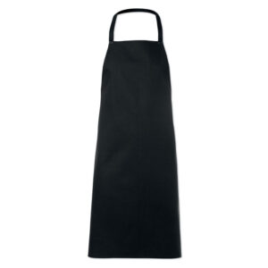 Tablier de cuisine en  coton 180 gr/m². Pratique pour votre cuisine quotidienne.  Produit sous une norme certifiée contre l'utilisation de substances nocives dans le textile.-Noir-8719941012028-3