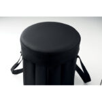 Siège ou table pliable en polyester 600D avec sac isotherme avec feuille d'aluminium et sangle de transport. Poids maximum 80 kg.-Noir-8719941056213-6