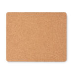 Tapis de souris en liège. Epaisseur 3mm. Taille 18cm x22cm.-Beige-8719941054660-3