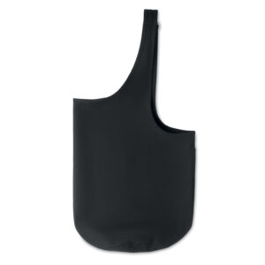 Ensemble de fitness avec tapis de yoga (4 mm) et sangle d'exercice présenté dans un sac en toile de 340 gr/m² avec anse longue. Produit sous une norme certifiée pour l'utilisation de substances nocives dans le textile.-Noir-8719941052673-2
