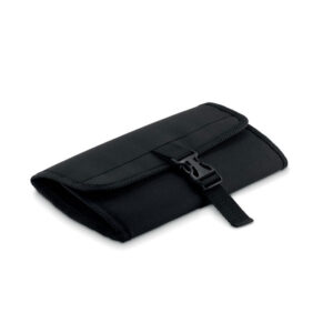 Trousse de voyage en polyester 600D avec compartiments pour accessoires de voyage ( non inclus).-Noir-8719941028722-2