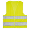 Veste enfant. Bande réfléchissante haute visibilité. 100% polyester. EN17353.-Jaune-8719941019133