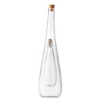 Bouteille d'huile et de vinaigre en verre borosilicate avec bouchon en liège. Capacité extérieure : 300 ml. Capacité intérieure : 80 ml. huile et vinaigre non fournis.-Transparent-8719941055360-1