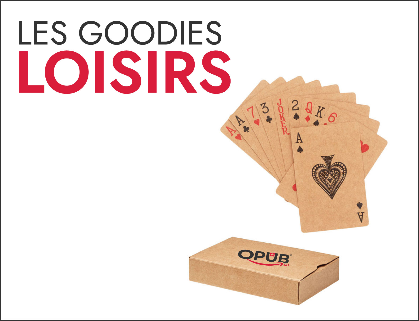 objets publicitaires loisir suisse et goodies